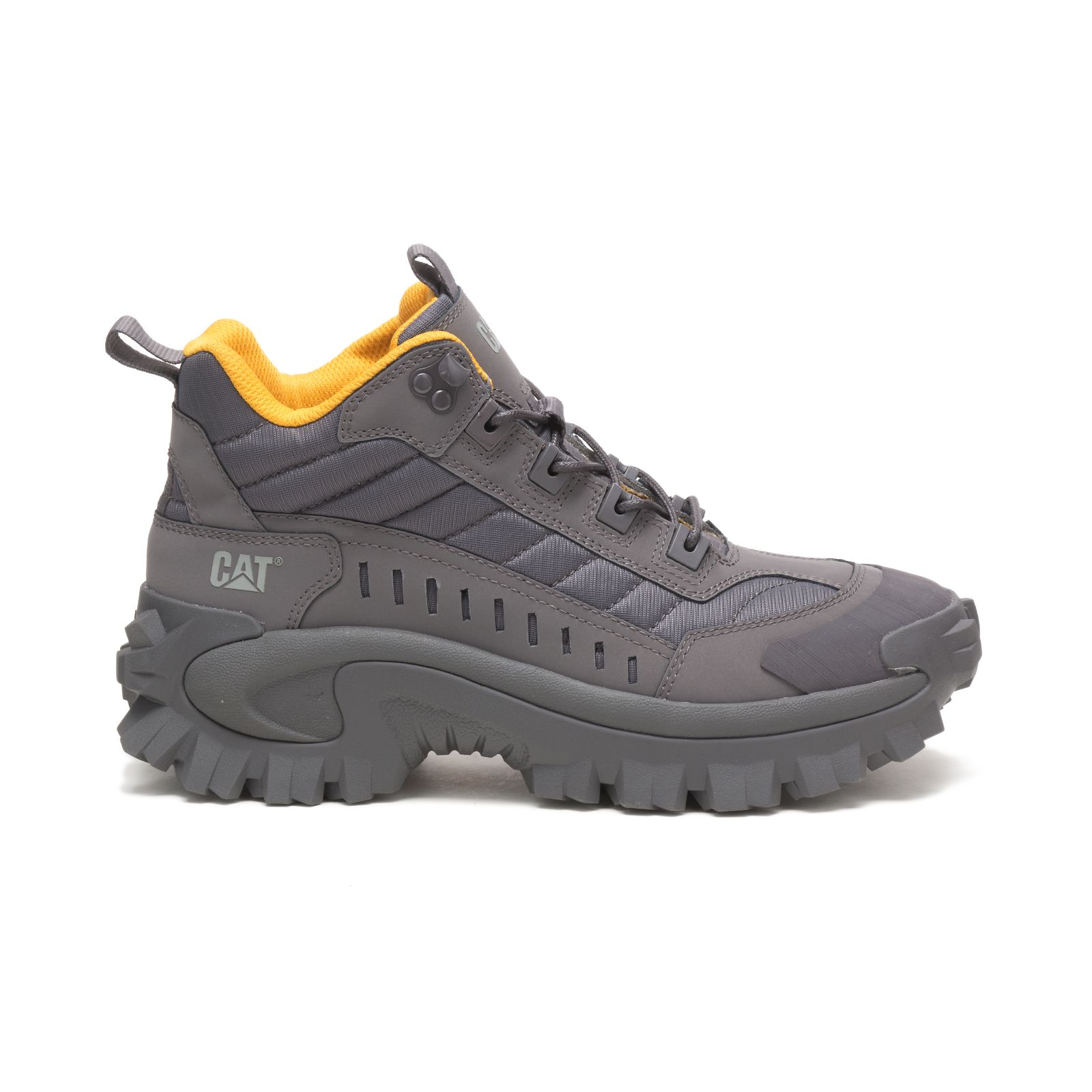 Men's Caterpillar Intruder Mid Trainers deep grey Ireland MTVQ96452